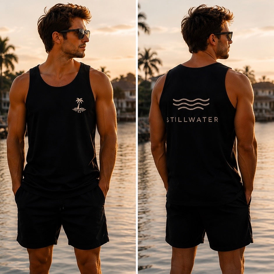 Palm Breeze Tank Top
