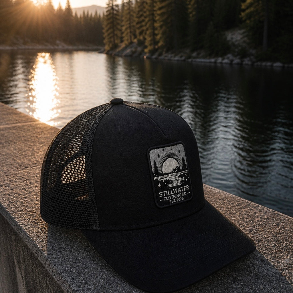 Sunrise Reflection Trucker Cap