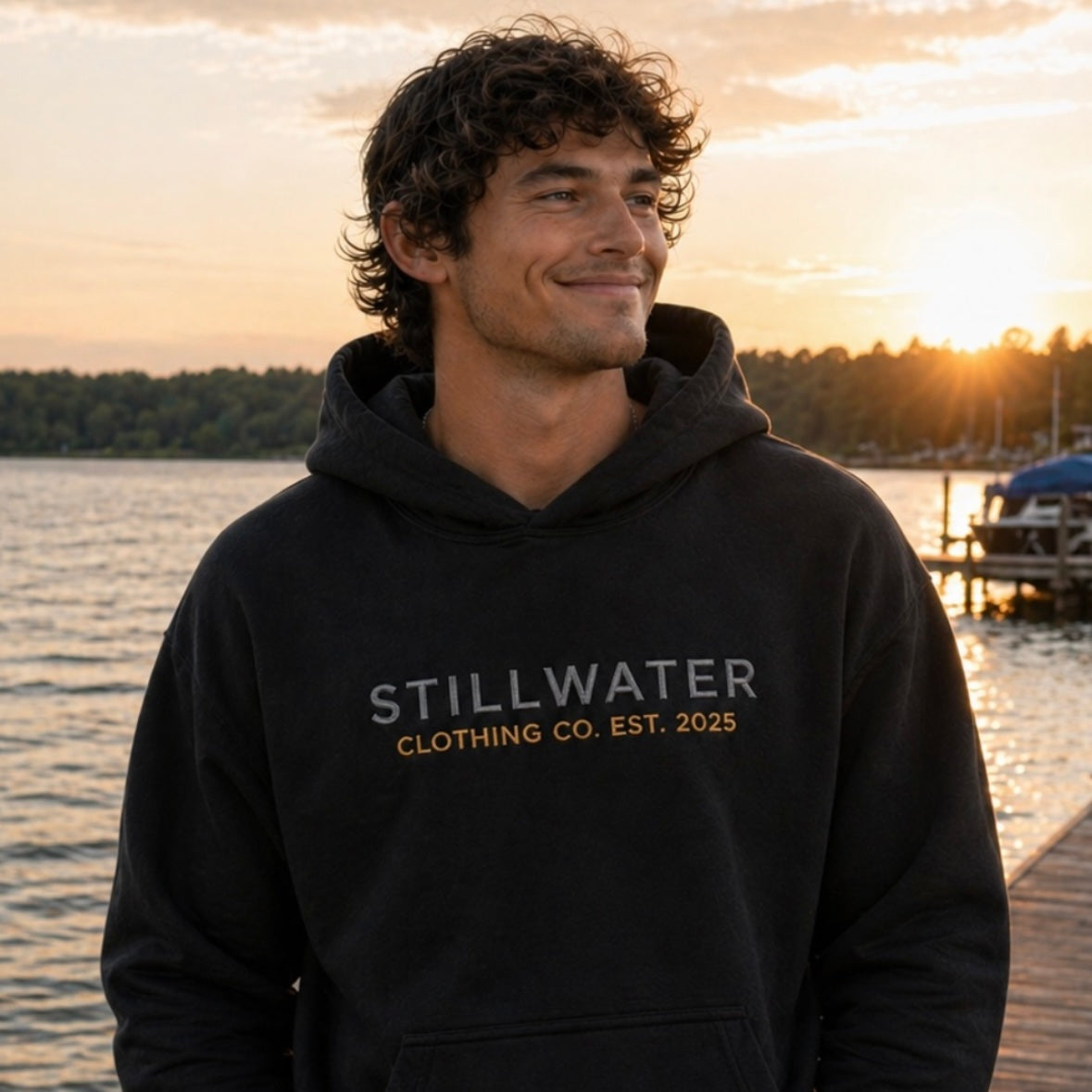 Signature Embroidered Hoodie